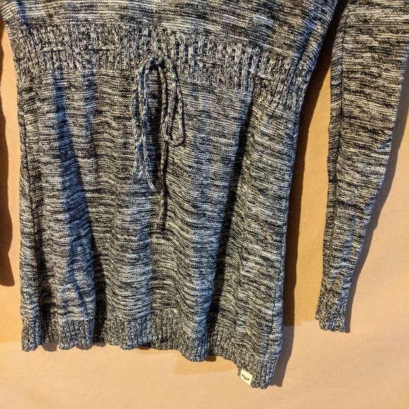 Hooded Poncho Sweater with Adjustable Waist EUC - Picture 2 of 5